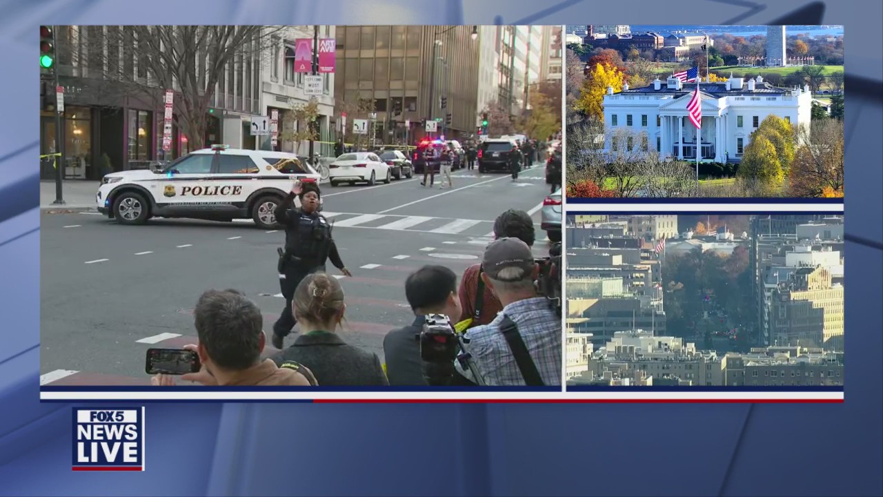 DEVELOPING STORY: Shooting near White House — suspect in custody