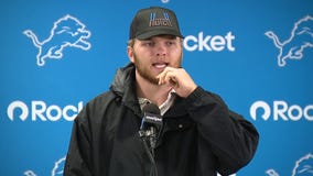 WATCH - Jennifer Hammond reports from Allen Park where Aidan Hutchinson addressed the media to talk about being cleared for football activities