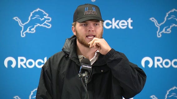 WATCH - Jennifer Hammond reports from Allen Park where Aidan Hutchinson addressed the media to talk about being cleared for football activities