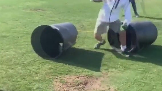 Meet Baby Gronk: Football prodigy!