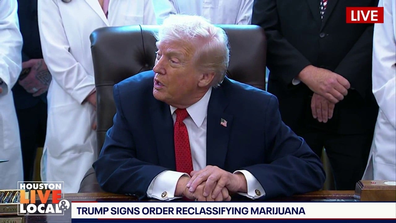 Houston Live & Local: President Trump reclassifies marijuana; shooting investigation