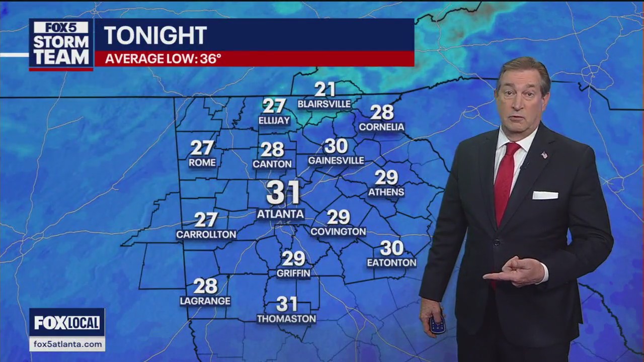 Wednesday evening forecast