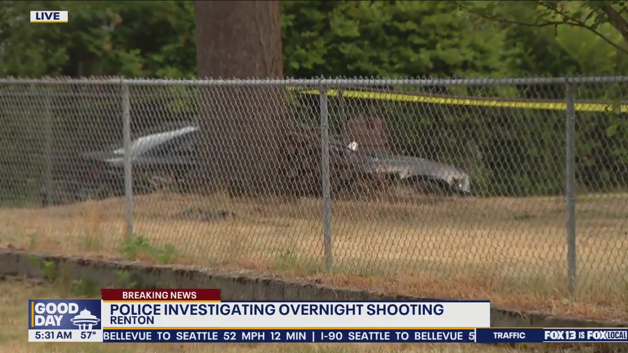 Man hospitalized after Renton shooting