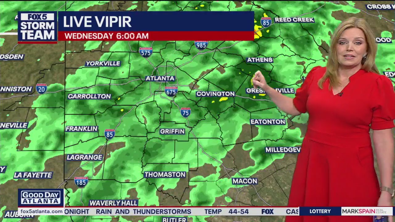 Wednesday morning weather forecast