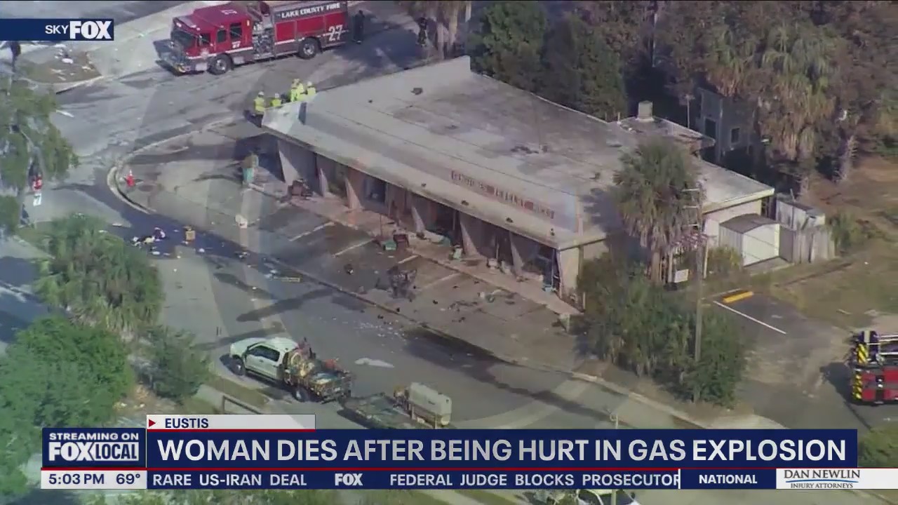 Family: Woman hurt in Eustis explosion, fire has died