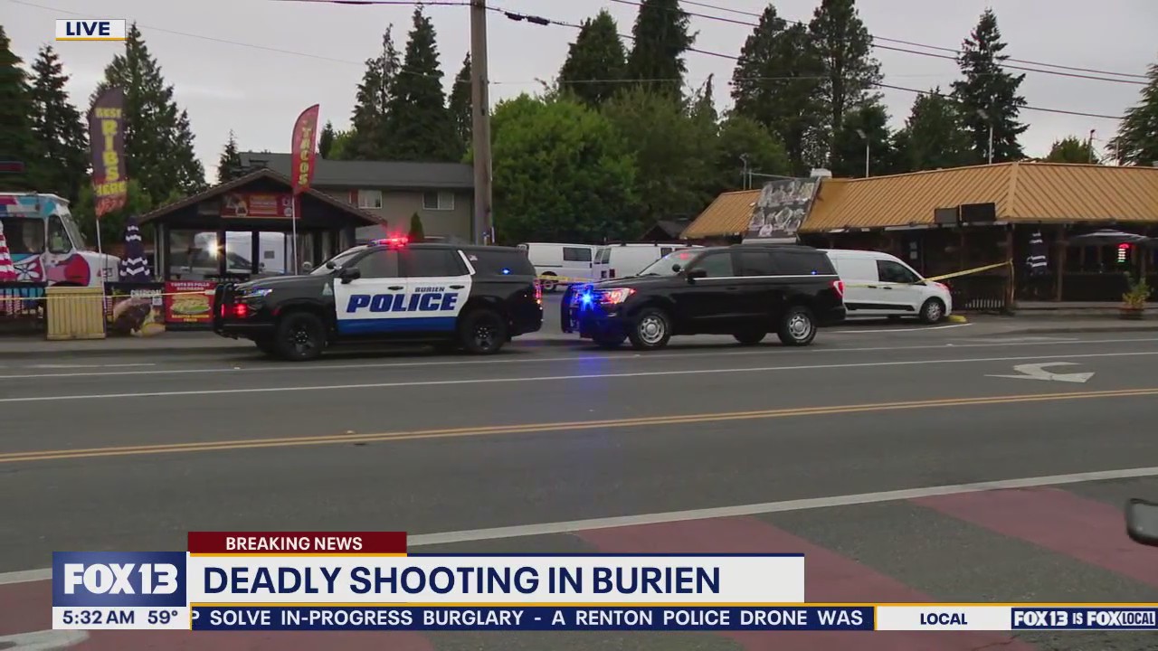 Deadly shooting investigation underway in Burien, WA | FOX 13 Seattle