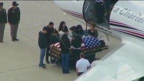 Body of fallen soldier returns home to Joliet