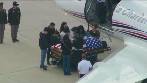 Body of fallen soldier returns home to Joliet