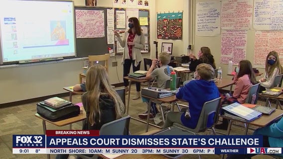 Court dismisses Pritzker's appeal to reinforce mask mandate in Illinois schools