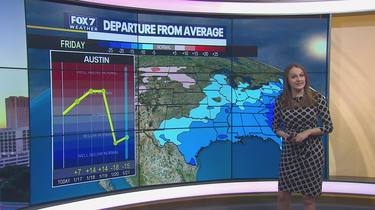 Adaleigh's Sunday morning forecast (1/16)