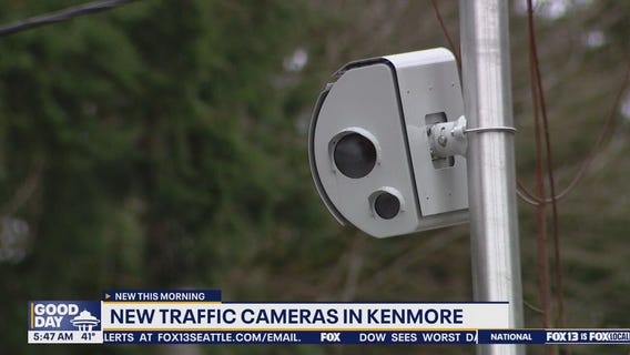 New traffic cameras in Kenmore, WA