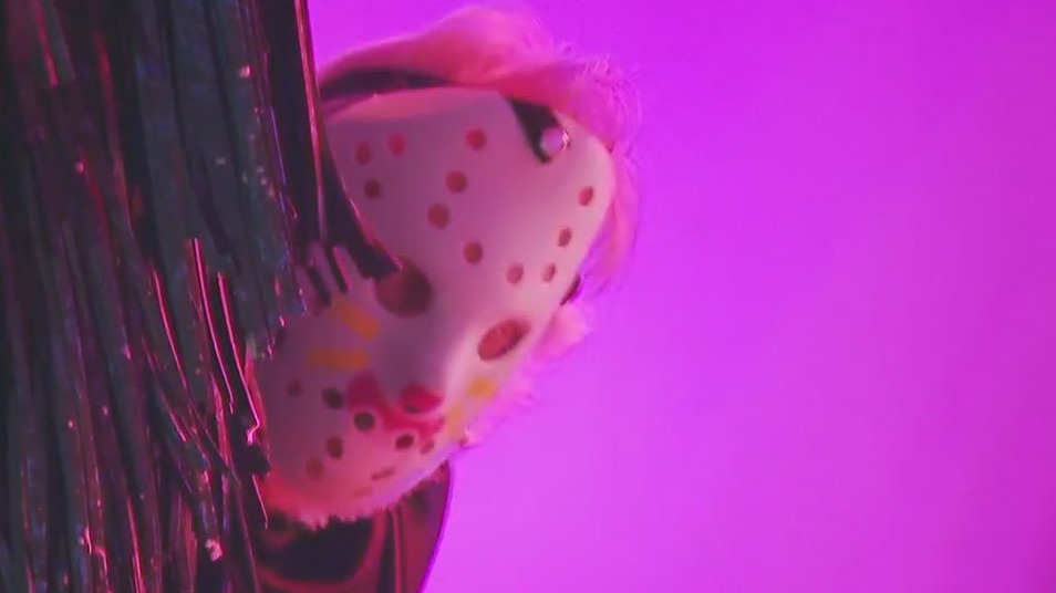 Halloween haunted tunnel at Sarasota car wash