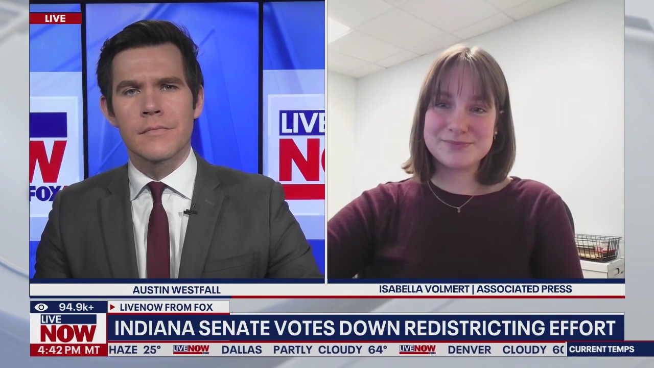 Indiana Senate votes against new redistricting map