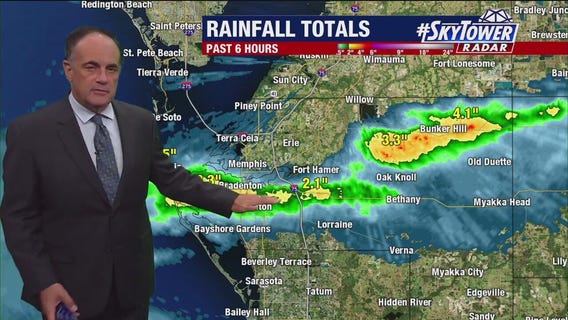 Tampa Weather | Thunderstorms ending, rain possible Friday