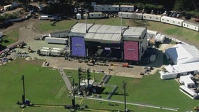 Final preparations underway ahead of Outside Lands