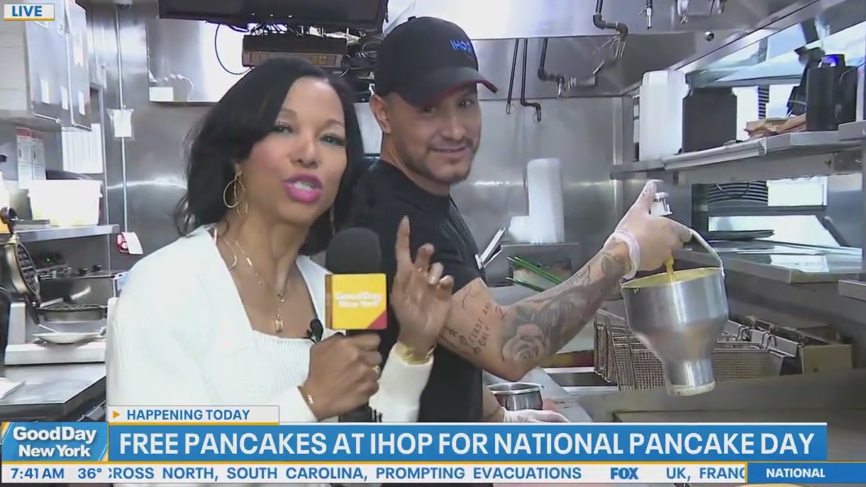 Free Pancakes at IHOP for 'National Pancake Day'