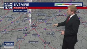 Monday midday forecast