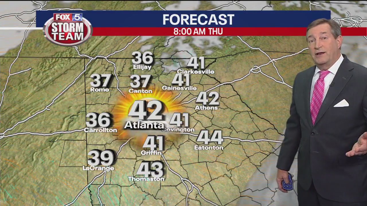 Tuesday evening forecast | FOX 5 Atlanta