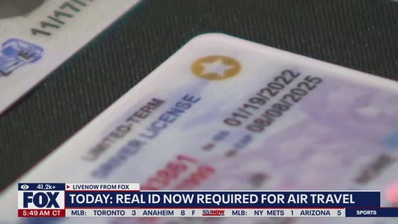 Today: Real I.D. required to fly