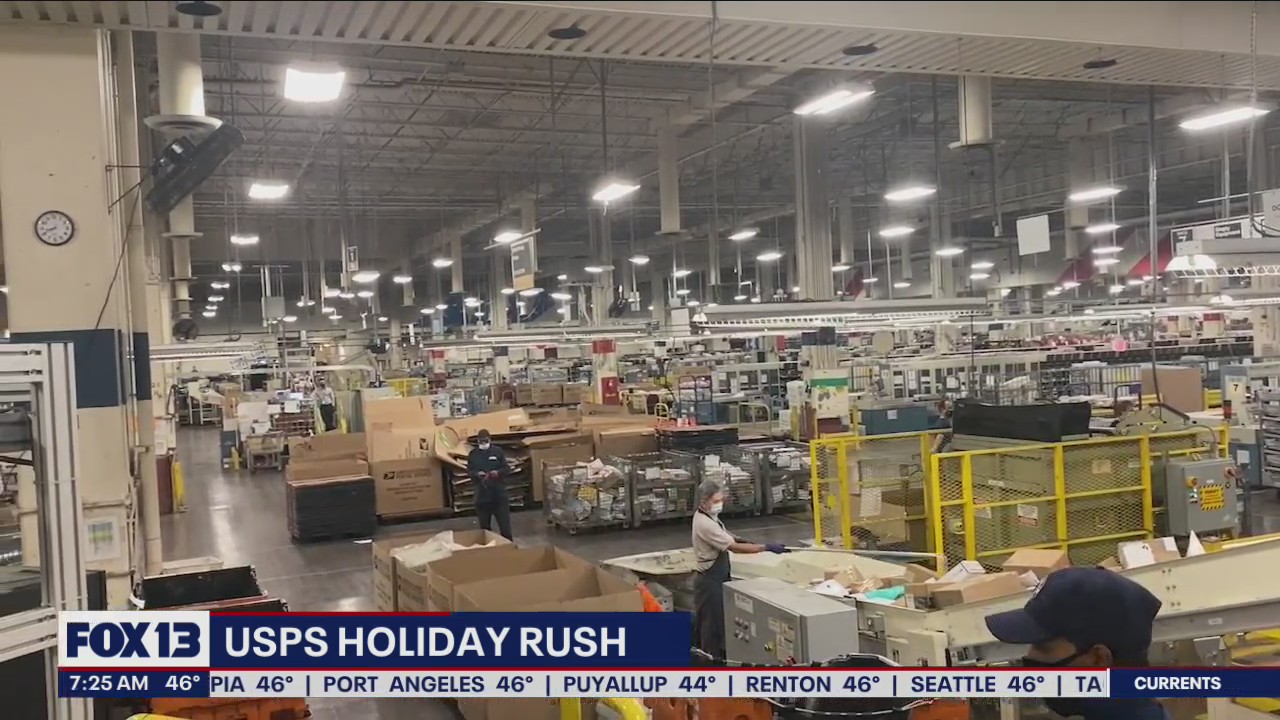 USPS holiday rush