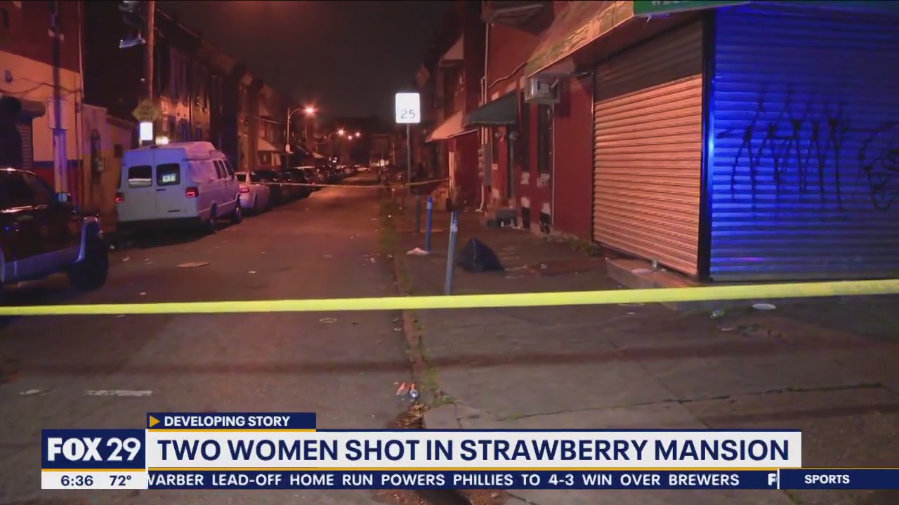 2 women injured in apparent 'targeted' double shooting in Strawberry Mansion