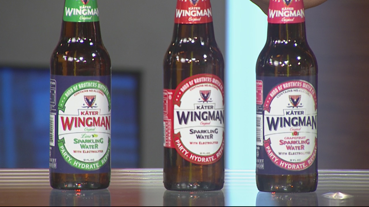 Taste testing Wingman Water