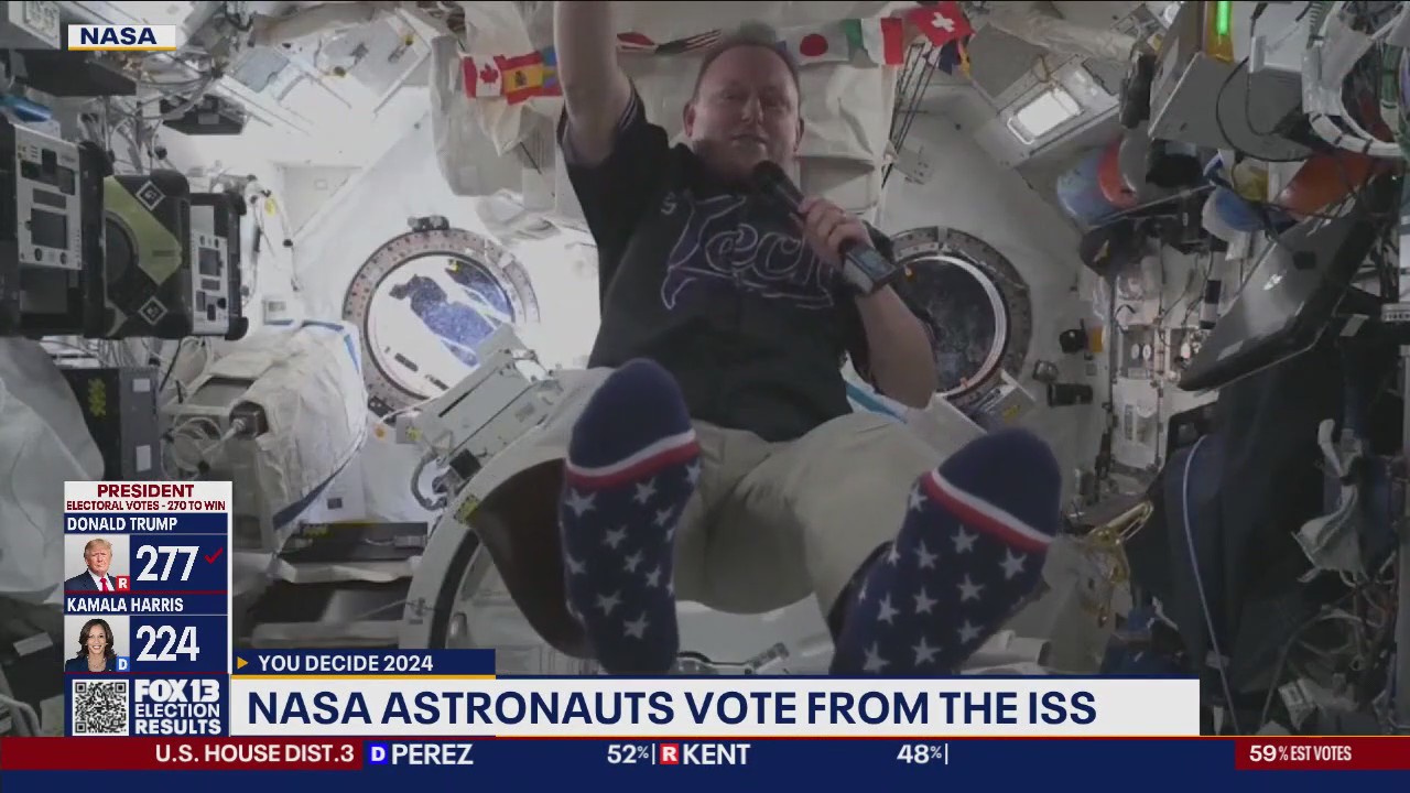 How NASA astronauts cast their US election ballots from space