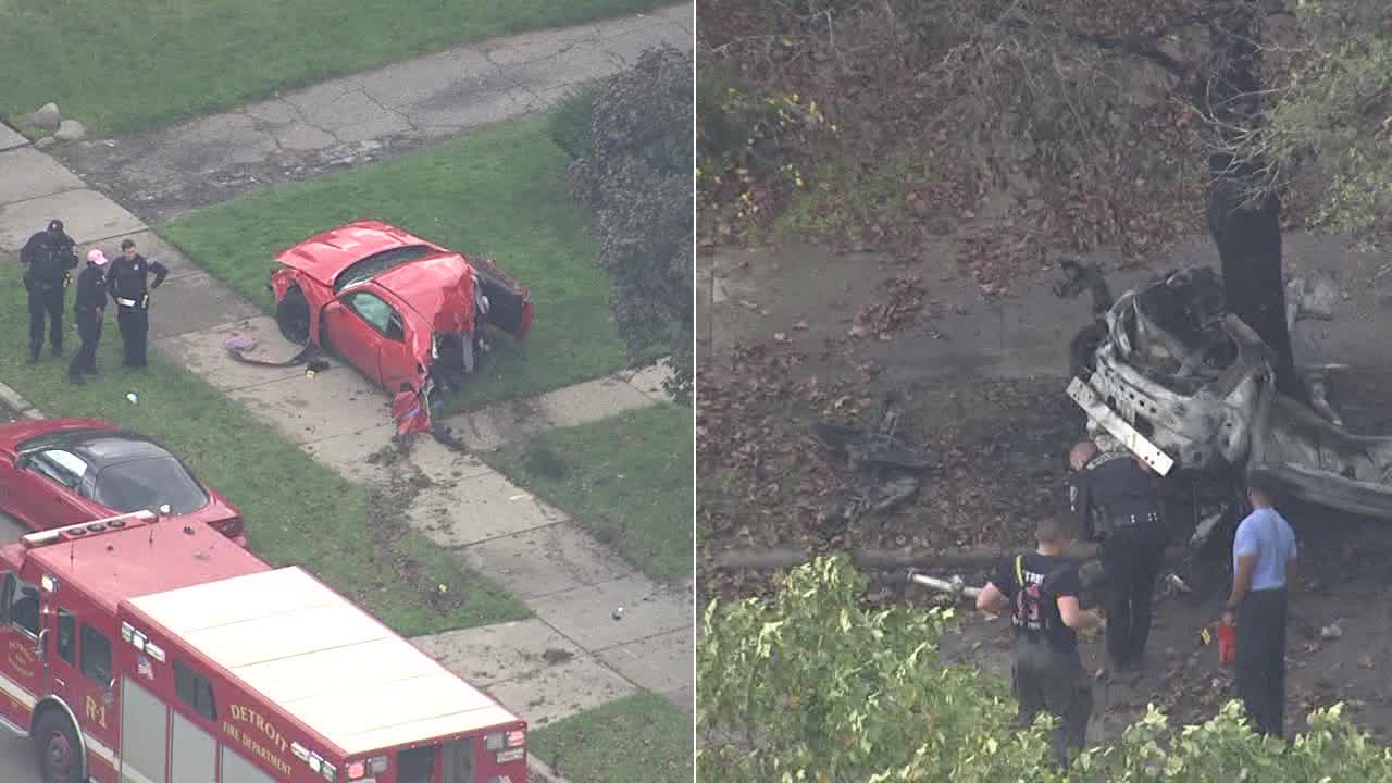Investigators on scene of horrific crash in Detroit | FOX 2 Detroit