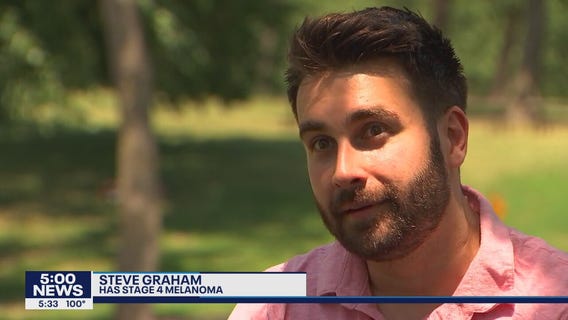 Minnesota father talks his battle with melanoma