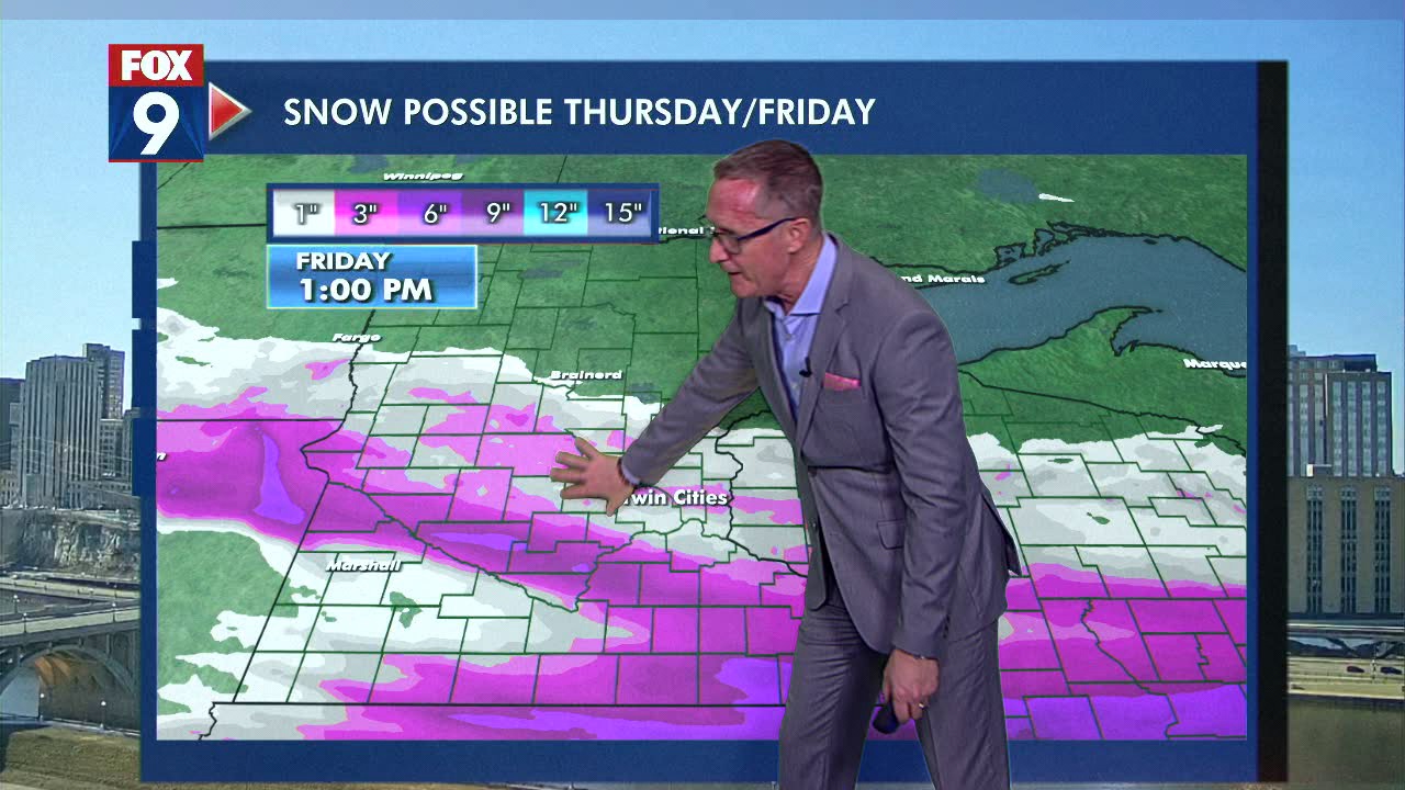 Minnesota weather: Snow likely this week