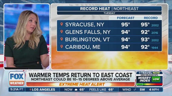 Warm temps on the way | FOX 5 NY Weather Forecast