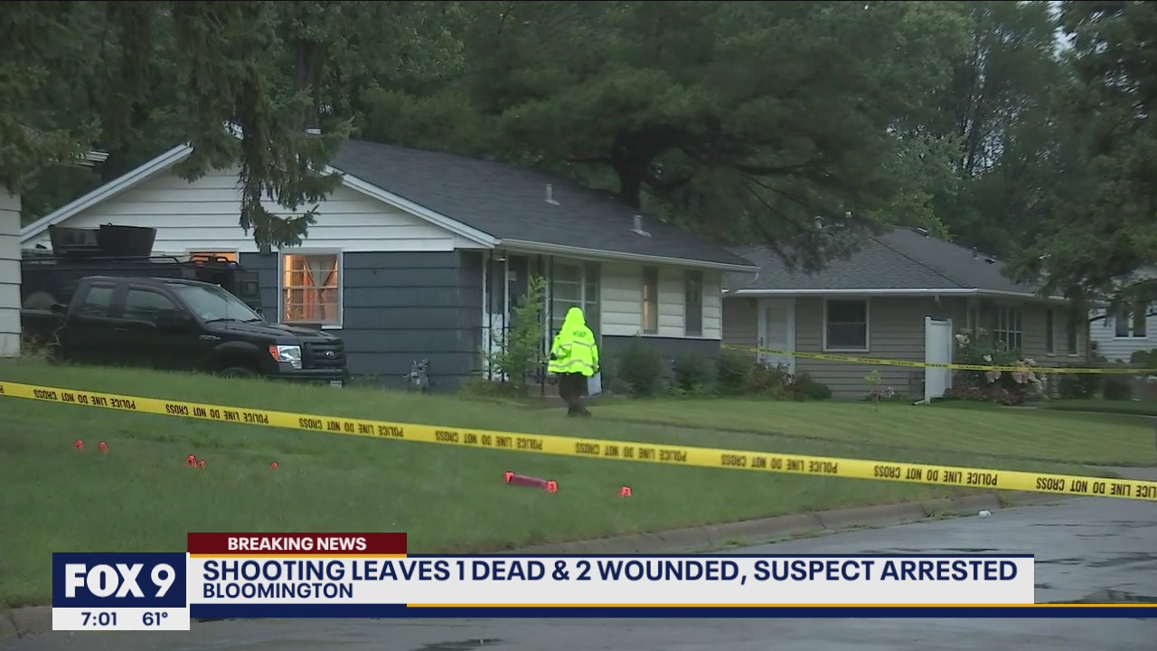 One dead, two injured in triple shooting in Bloomington, Minnesota