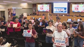 Heated Houston ISD meeting over libraries