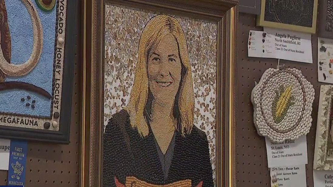 State Fair crop art pays tribute to Rep. Melissa Hortman