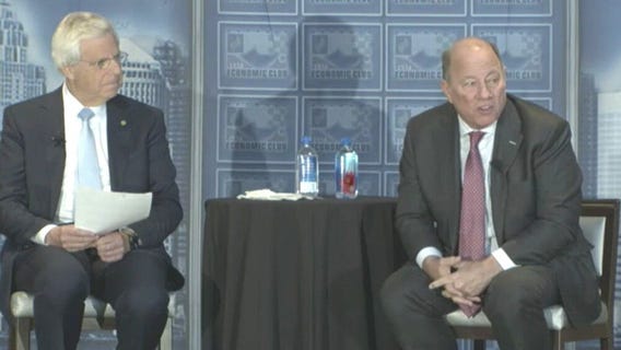 Duggan reflects on time as mayor at Detroit Economic Club
