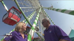 Fox 9 rides the Big Ferris Wheel