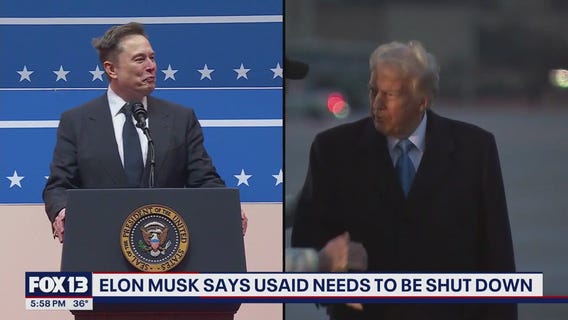 Elon Musk says USAID needs to be shut down