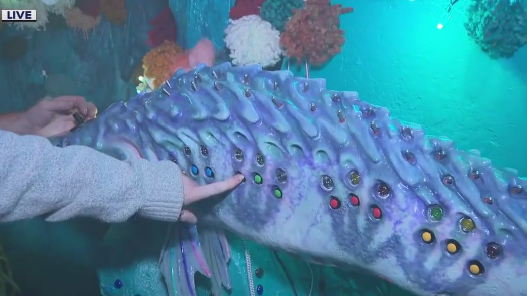 Learning with artist April Elizabeth