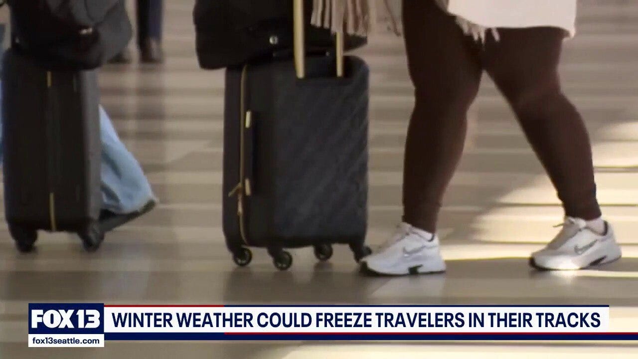 Winter storms, record flooding threaten holiday travel for millions across U.S.