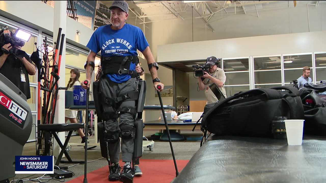 Newsmaker: Arizona avoids power grid issues; Phoenix veteran can walk again using exoskeleton tech