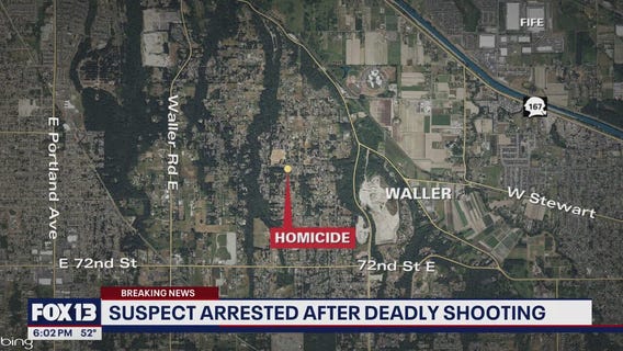 Suspect arrested after deadly Pierce County shooting
