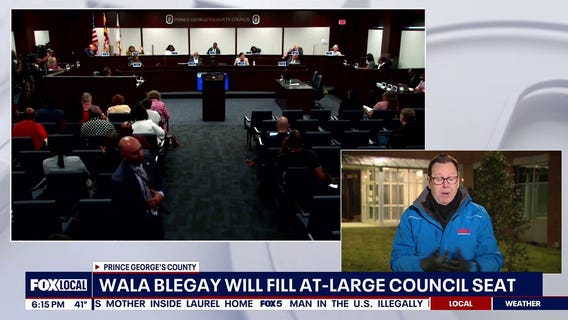 Wala Blegay to fill at-large councilmember seat for Prince George's County