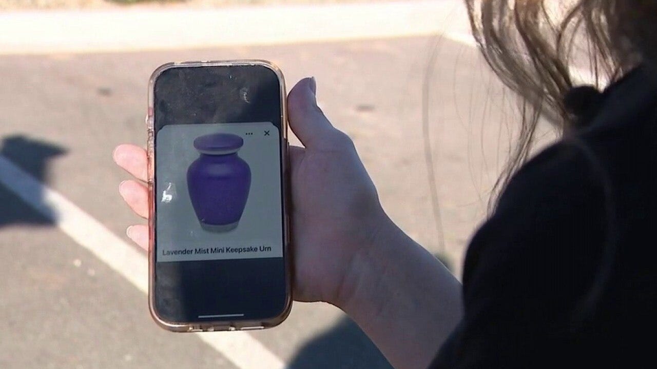 Cash reward offered after urn is stolen from Surprise car
