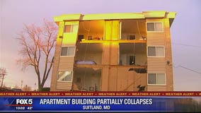 Hundreds of residents displaced following partial apartment building collapse in Prince George's County