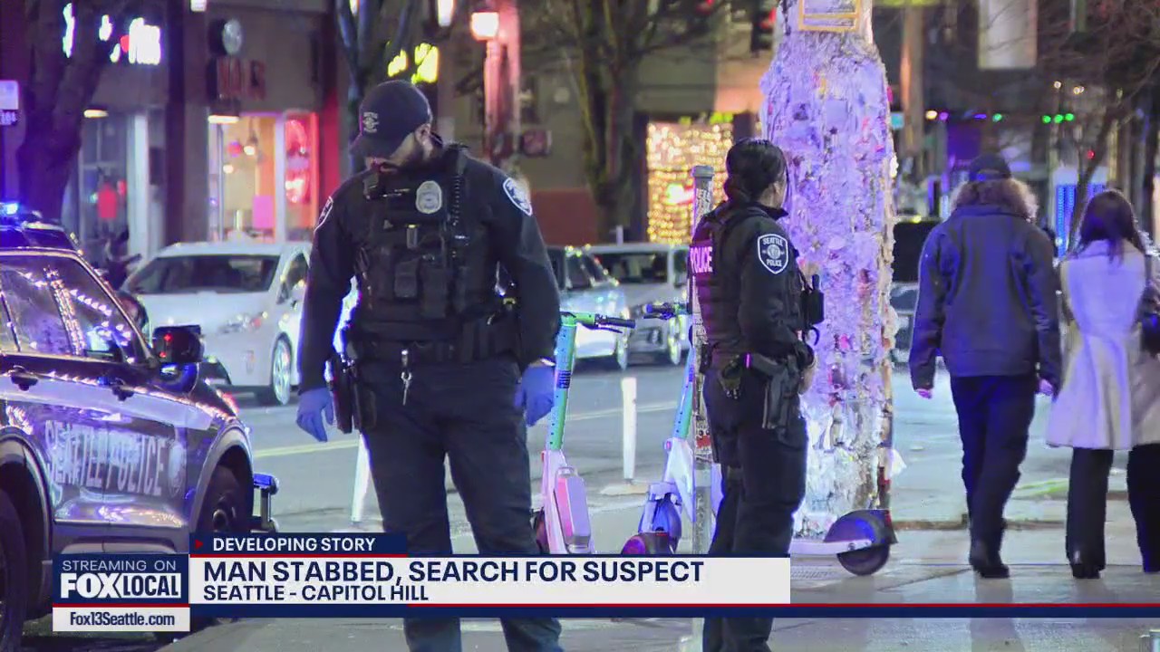 Man stabbed in Capitol Hill