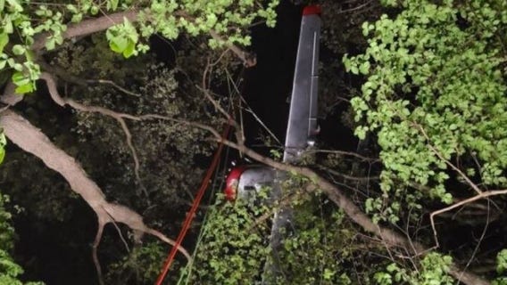 Small plane crash in Whitewater