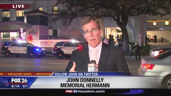 Injured officers taken to Memorial Hermann Hospital