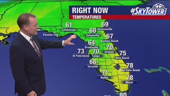 Tampa weather | Partly cloudy & warm