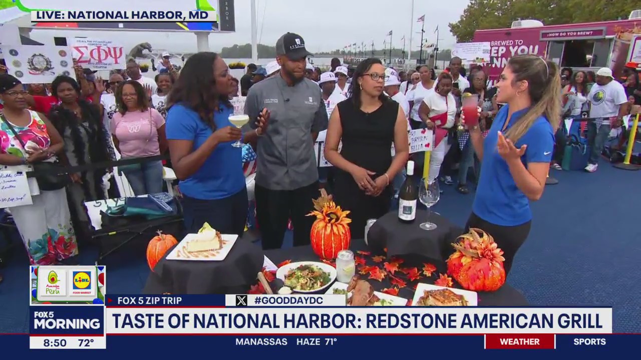 Zip Trip to National Harbor: Taste of Redstone American Grill