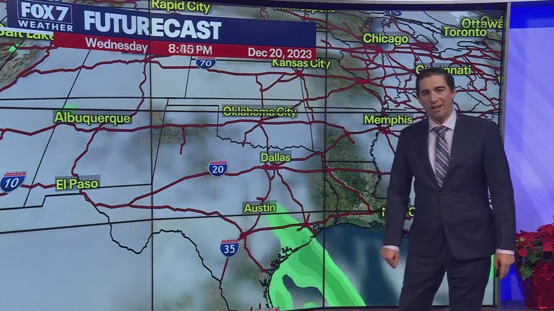 Austin weather: More rain before Christmas?